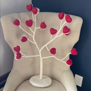 Pottery barn heart card Tree